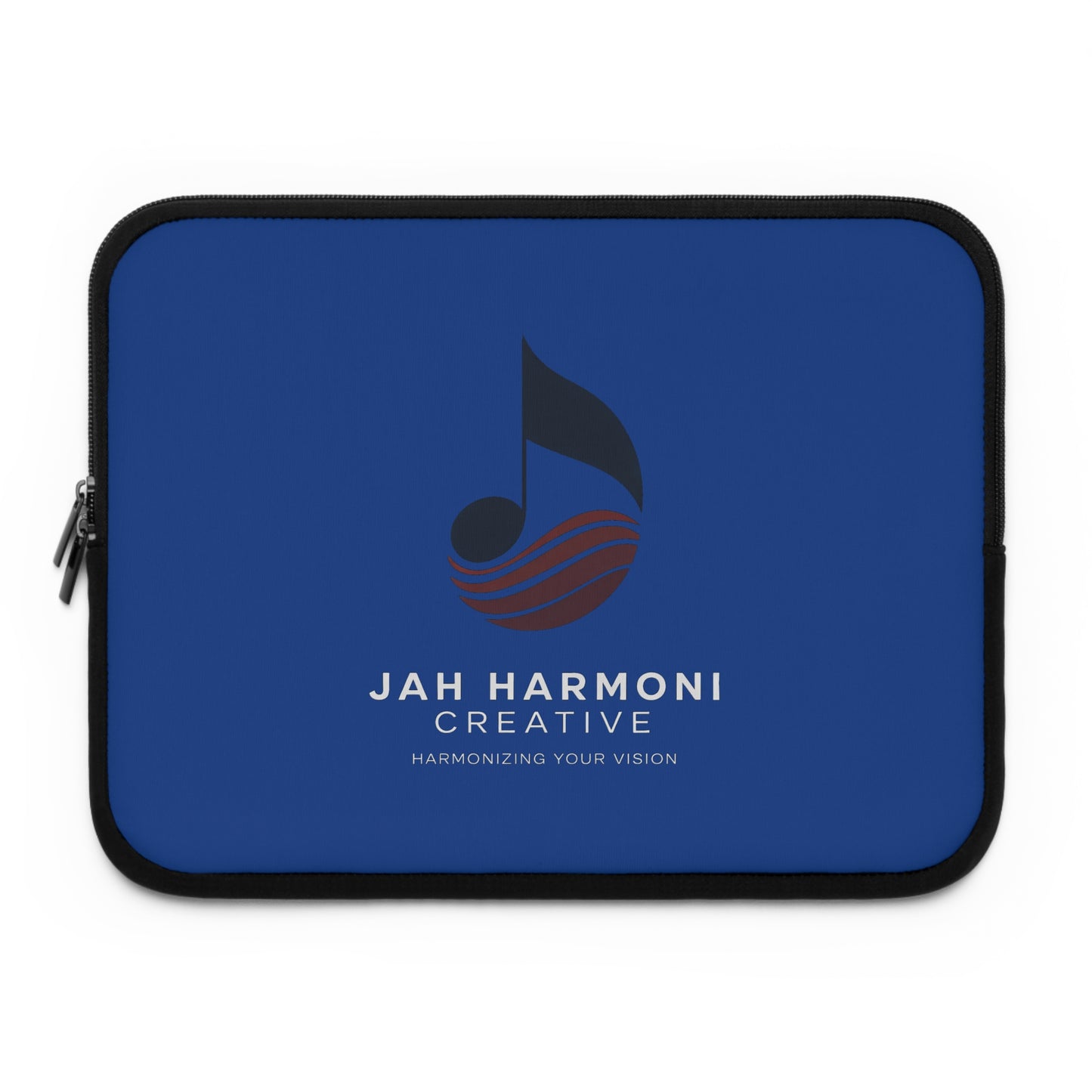 Laptop Sleeve — Jah Harmoni Creative Branded Neoprene Sleeve ("Harmonizing Your Vision")