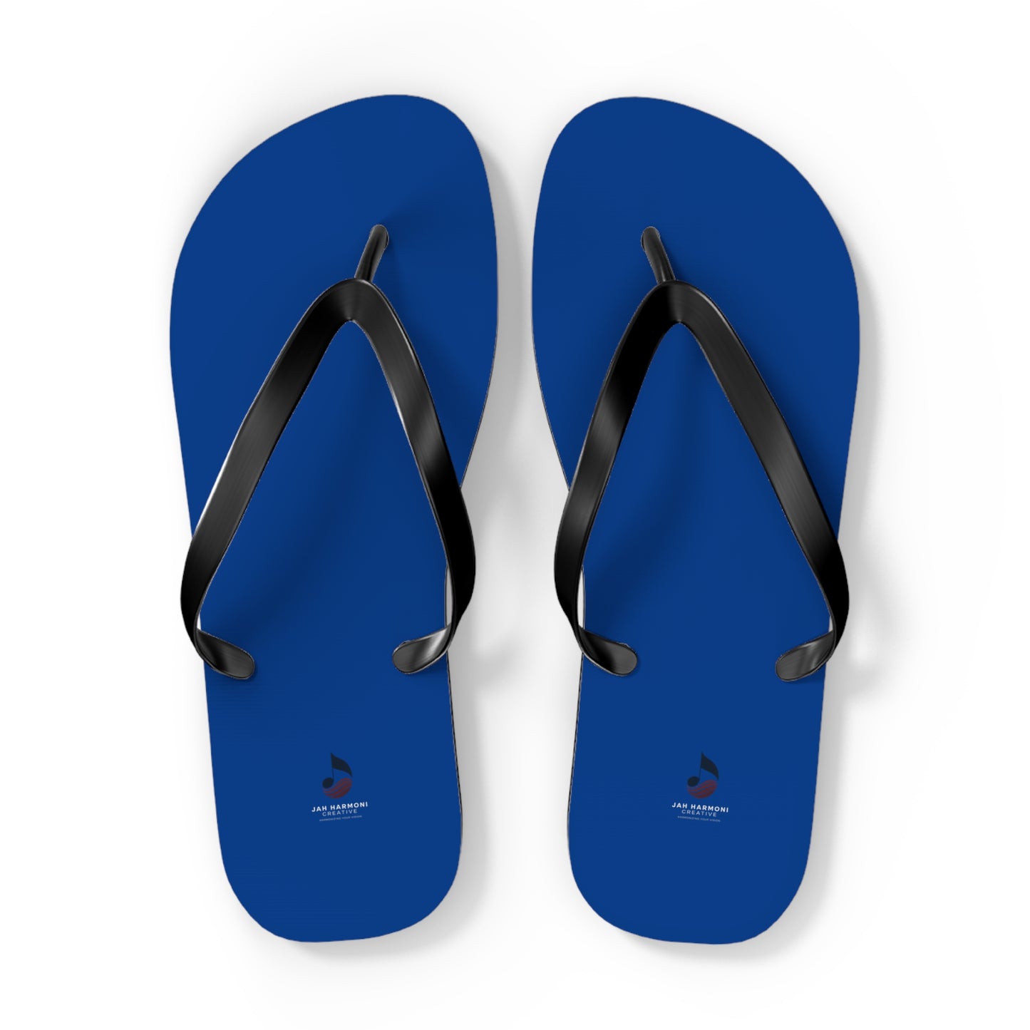 Jah Harmoni Signature Blue – Sleek Everyday Beach Sandals