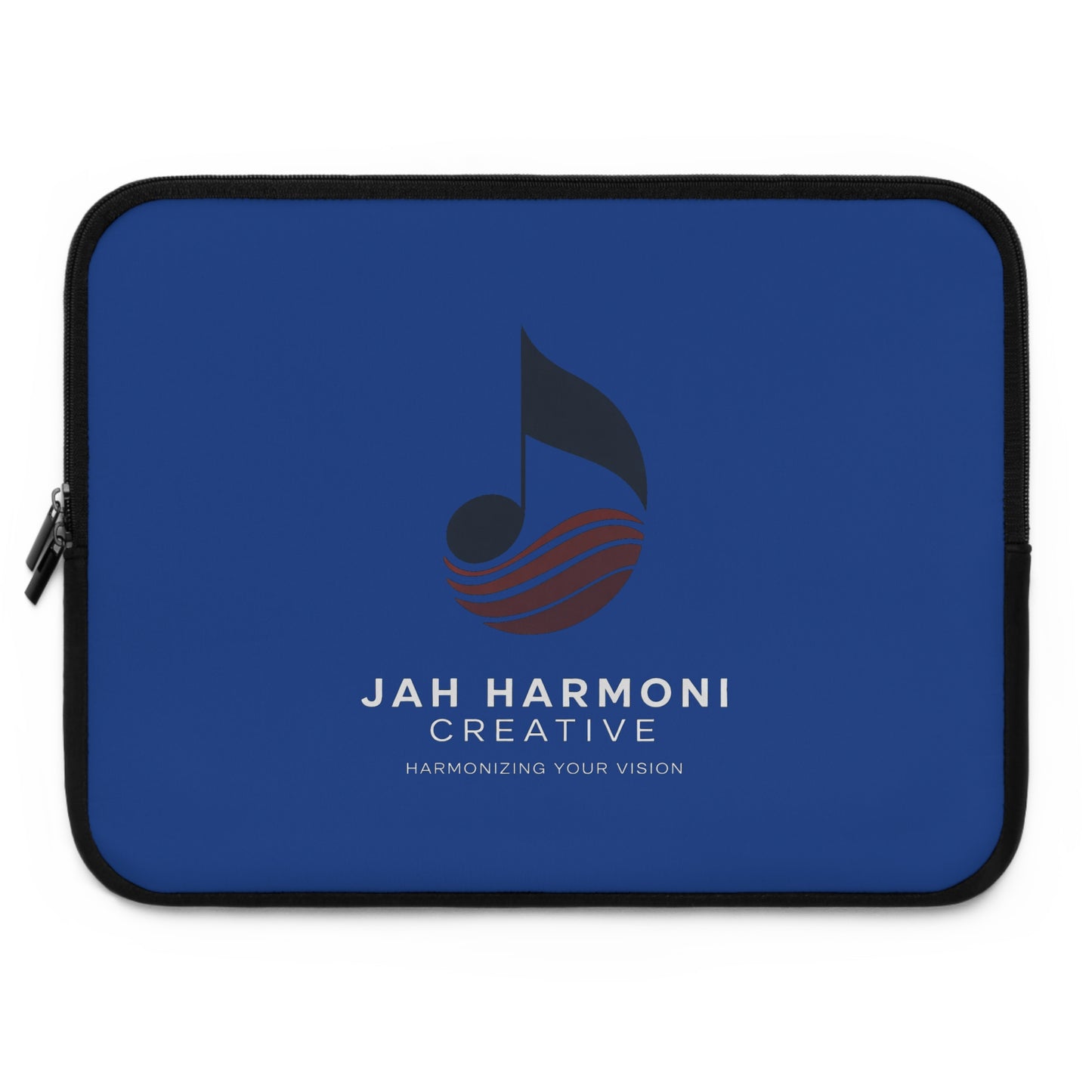 Laptop Sleeve — Jah Harmoni Creative Branded Neoprene Sleeve ("Harmonizing Your Vision")