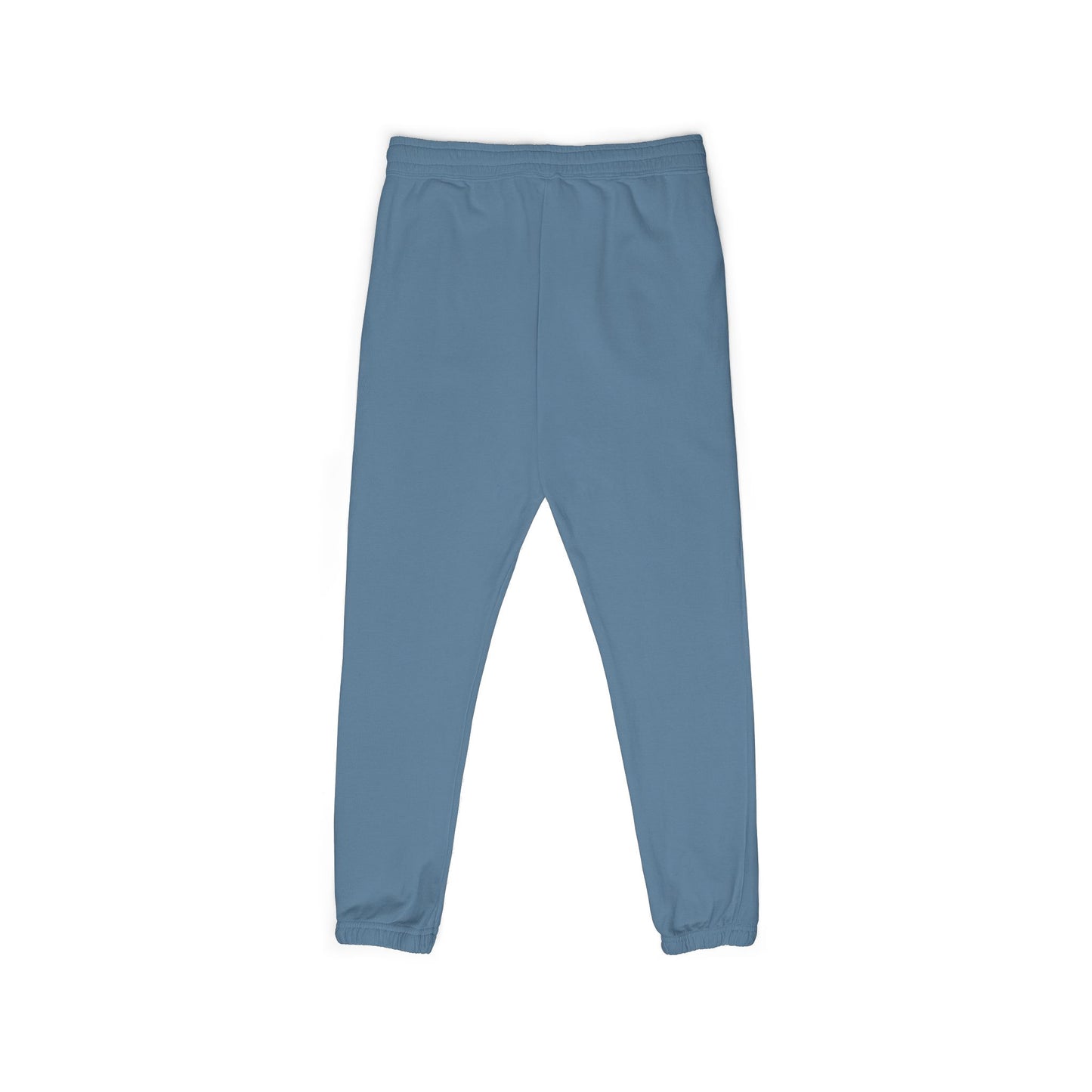 Garment-Dyed Fleece Sweatpants — Relaxed Unisex Joggers with Subtle Patch Logo